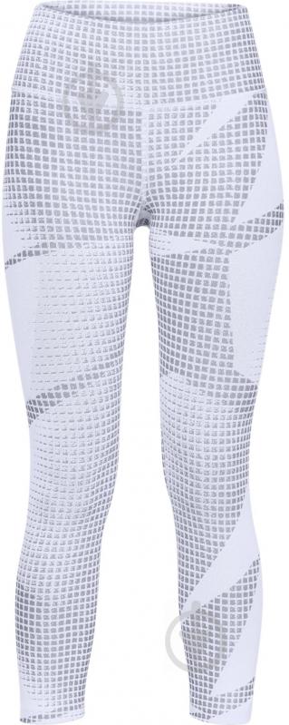 Лосины Under Armour Breathelux Jacquard Crop 1318074-100 S белый - фото 1