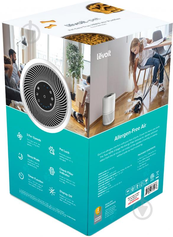 Очиститель воздуха Levoit Core Air Purifier P350 Pet Care White (HEAPAPLVNEU0035) - фото 4