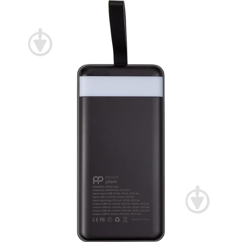 Повербанк PowerPlant 36000 mAh black (PB931422) - фото 4