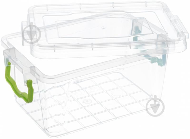 Контейнер для хранения с кришкой Ал-Пластик №4 (пищевой плстик) 100x140x210 мм - фото 2