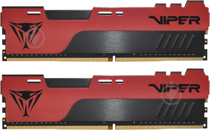 Оперативная память Patriot DDR4 SDRAM 16 GB (2x8GB) 3600 MHz (PVE2416G360C0K) Viper Elite II Red - фото 1