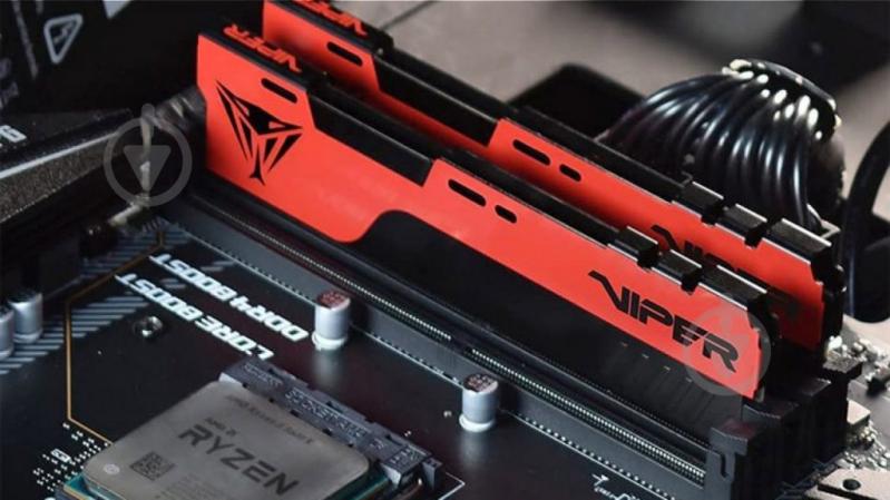 Оперативная память Patriot DDR4 SDRAM 16 GB (2x8GB) 3600 MHz (PVE2416G360C0K) Viper Elite II Red - фото 4