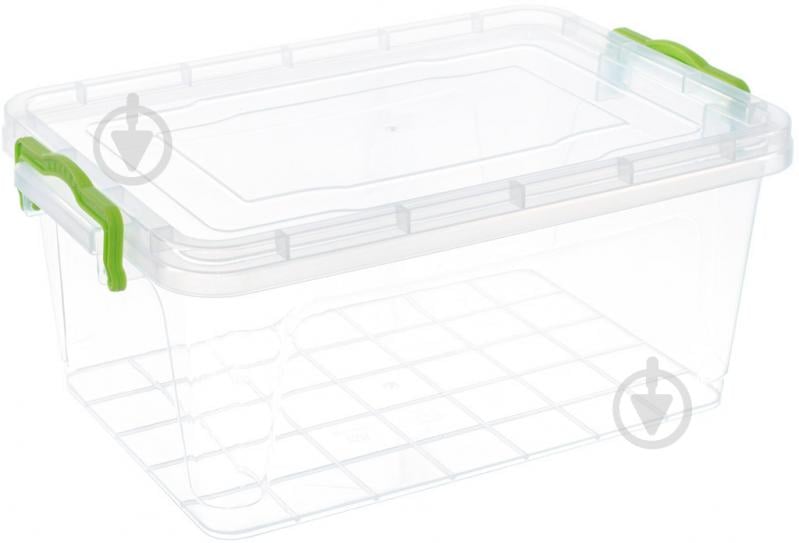 Контейнер для зберігання Ал-Пластик №6 (харчовий пластик) 135x205x310 мм - фото 3