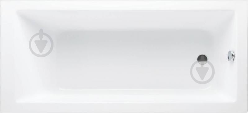 Ванна акриловая domospa VKUF600016 160х70 см NUVO белая - фото 1 Ванна акриловая domospa VKUF600016 160х70 см NUVO белая - фото 1