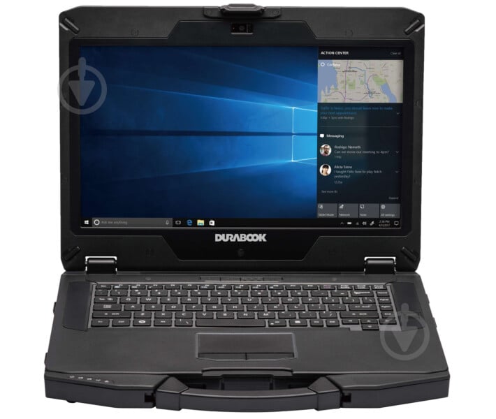 Ноутбук DURABOOK S14I 14" (S4E5W111EAXX) black - фото 1