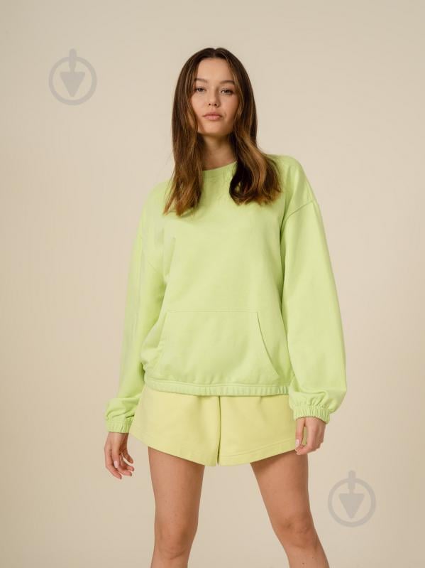 Світшот Outhorn SWEATSHIRT F301 OTHSS23TSWSF301-45S р.S зелений - фото 1