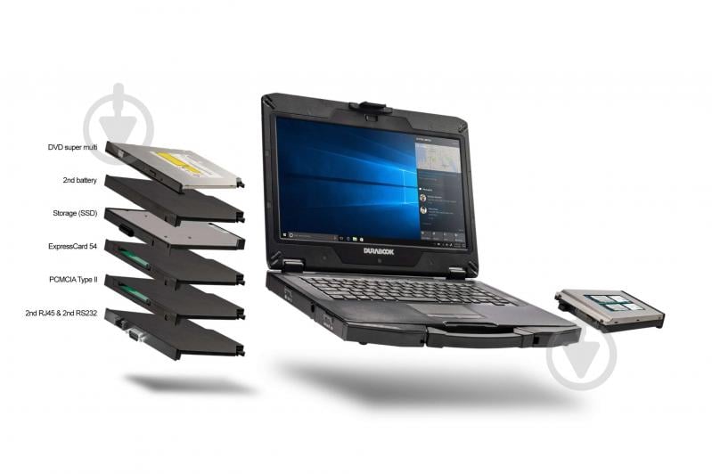 Ноутбук DURABOOK S14I 14" (S4E1A2AA3BXE) black - фото 16 Ноутбук DURABOOK S14I 14" (S4E1A2AA3BXE) black - фото 16