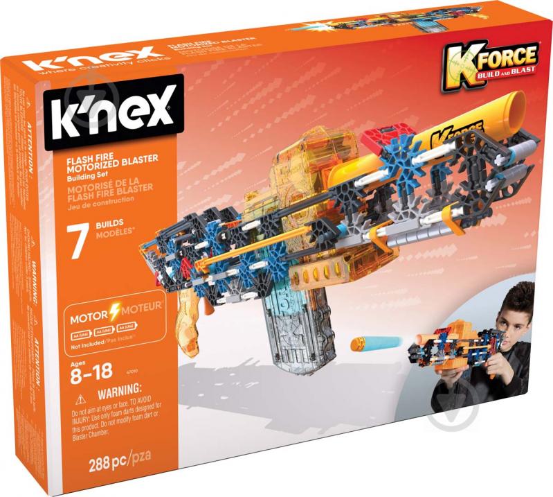 Конструктор K'Nex Flash Fire 47010 - фото 8