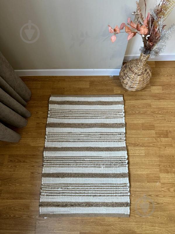 Ковер Ceejay DIVALI (WHITE NATURAL) 60x90 см - фото 2