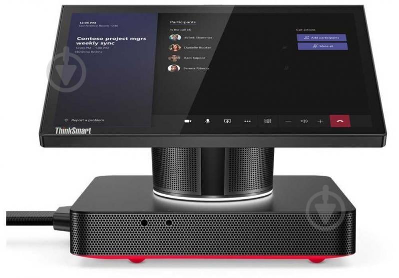 Конференц-хаб Lenovo ThinkSmart Hub for Zoom 10,1 (11H30008UI) black - фото 1