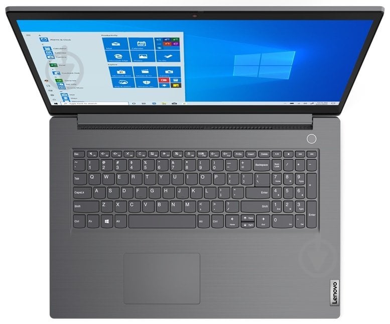 Ноутбук Lenovo V17 17,3" (82GX007QRA) grey - фото 4