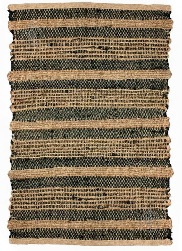 Килим Ceejay DIVALI (BLACK NATURAL) 80x150 см - фото 1