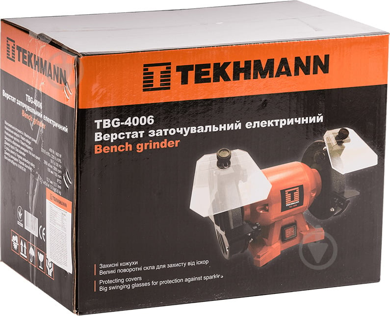 Точильний верстат Tekhmann TBG-4006 - фото 5