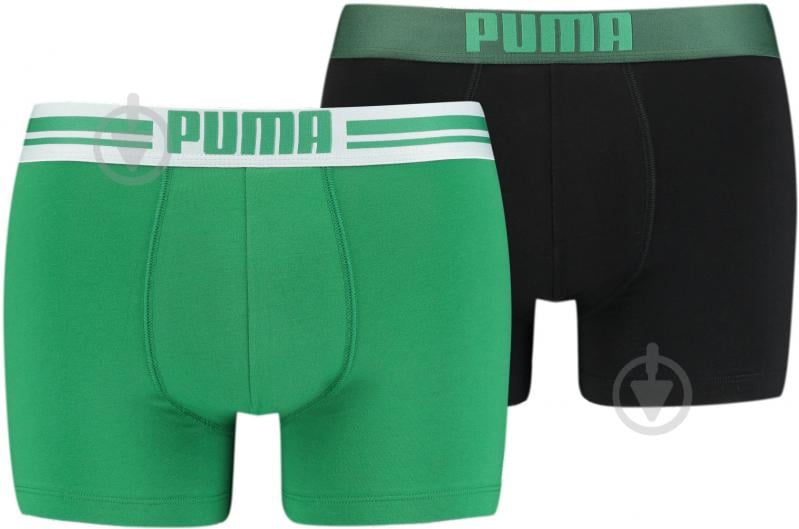 Трусы мужские Puma 90651904 L зеленый/черный - фото 4