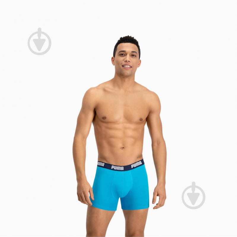 Трусы мужские Puma 90682310 XL синий/голубой - фото 1