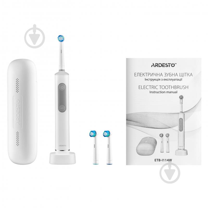 Электрическая зубная щетка ARDESTO ETB-I114W - фото 17