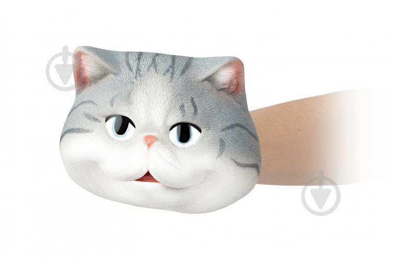Игрушка-рукавичка Same Toy Кот серый X336UT - фото 2 Игрушка-рукавичка Same Toy Кот серый X336UT - фото 2