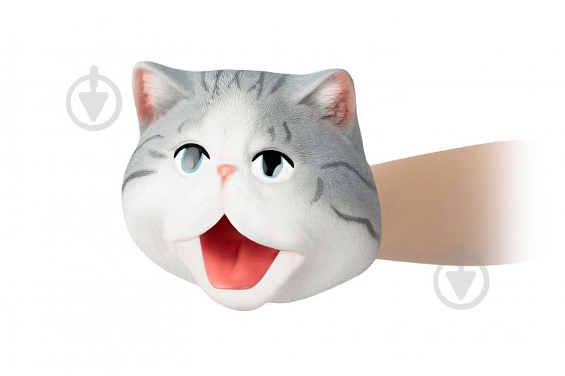 Игрушка-рукавичка Same Toy Кот серый X336UT - фото 3 Игрушка-рукавичка Same Toy Кот серый X336UT - фото 3