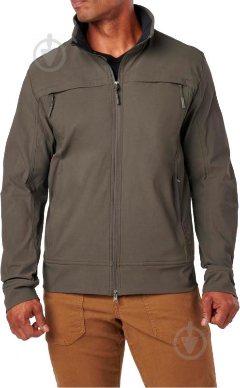 Куртка чоловіча демісезонна 5.11 Tactical Preston Jacket 78028-828 р.XXL сіро-зелена - фото 1