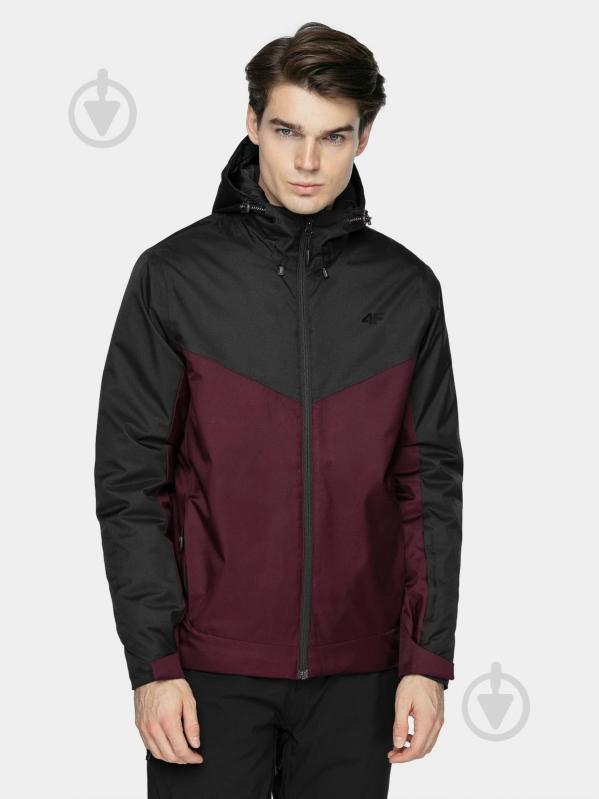 Куртка мужская зимняя 4F D4Z20-KUMN301-60S р.3XL темно-красная - фото 1 Куртка мужская зимняя 4F D4Z20-KUMN301-60S р.3XL темно-красная - фото 1