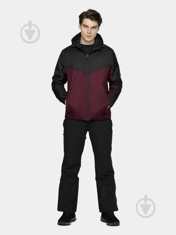 Куртка мужская зимняя 4F D4Z20-KUMN301-60S р.3XL темно-красная - фото 2 Куртка мужская зимняя 4F D4Z20-KUMN301-60S р.3XL темно-красная - фото 2