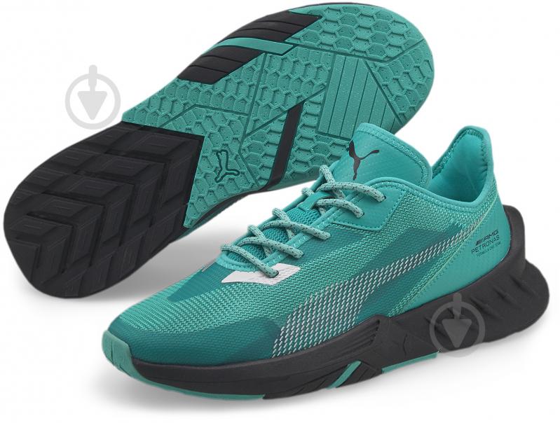 Кроссовки мужские Puma MAPF1 Maco SL 30703603 р.42 зеленые - фото 3