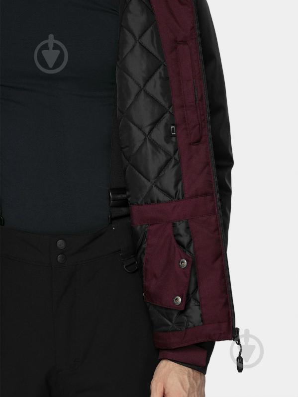 Куртка мужская зимняя 4F D4Z20-KUMN301-60S р.S темно-красная - фото 4 Куртка мужская зимняя 4F D4Z20-KUMN301-60S р.S темно-красная - фото 4
