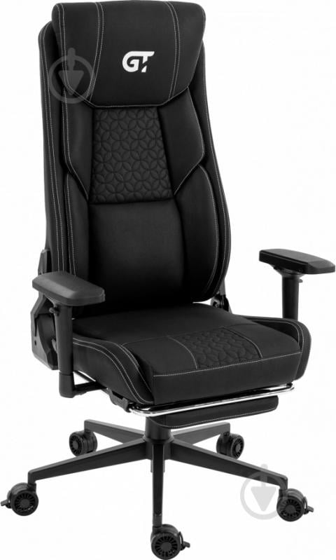 Крісло ігрове GT Racer X-5995 чорний - фото 1 Крісло ігрове GT Racer X-5995 чорний - фото 1