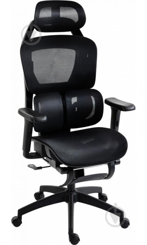 Кресло игровое GT Racer X-4412 черный - фото 2 Кресло игровое GT Racer X-4412 черный - фото 2