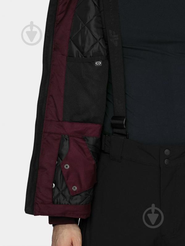 Куртка мужская зимняя 4F D4Z20-KUMN301-60S р.2XL темно-красная - фото 3 Куртка мужская зимняя 4F D4Z20-KUMN301-60S р.2XL темно-красная - фото 3