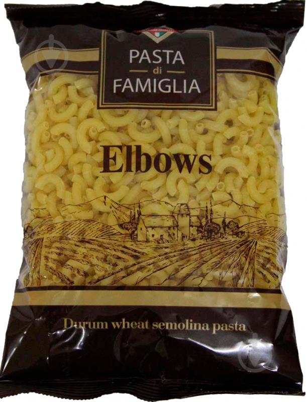 Макарони Раsta Di Famiglia Ріжки Big Elbows 400 г - фото 1