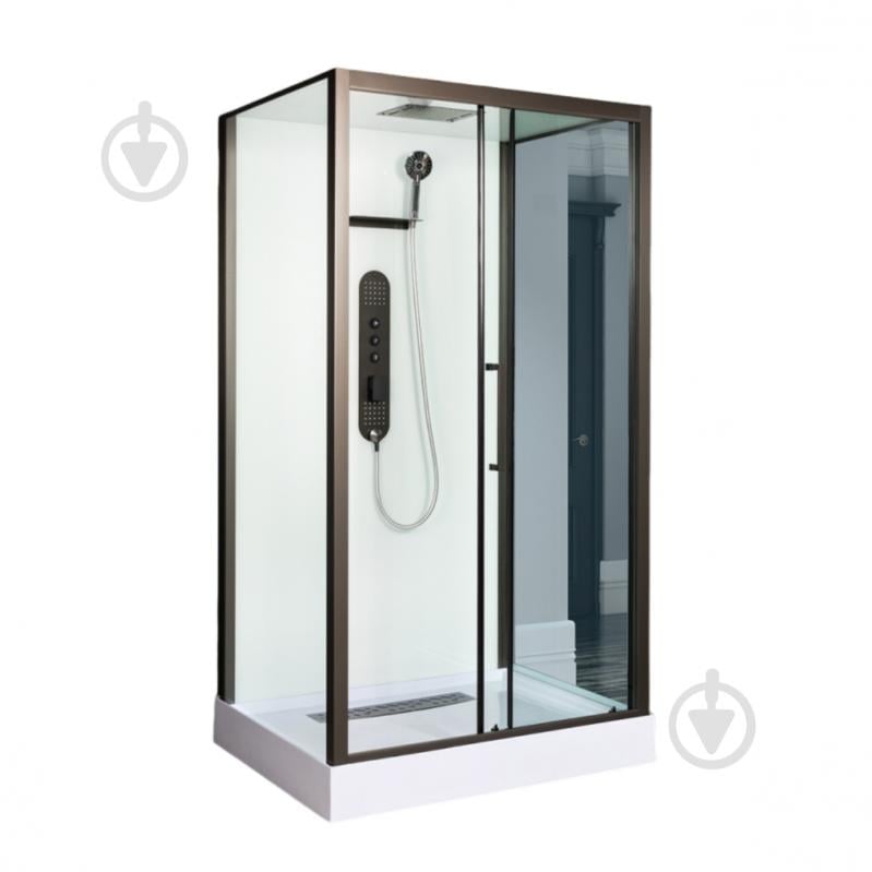 Душовий бокс Doosh DO-SB-04 90x115 T Black - фото 1