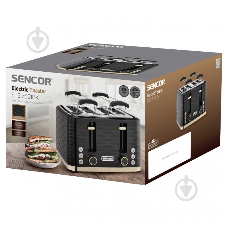 Тостер Sencor STS7551BK-EUE3 - фото 11