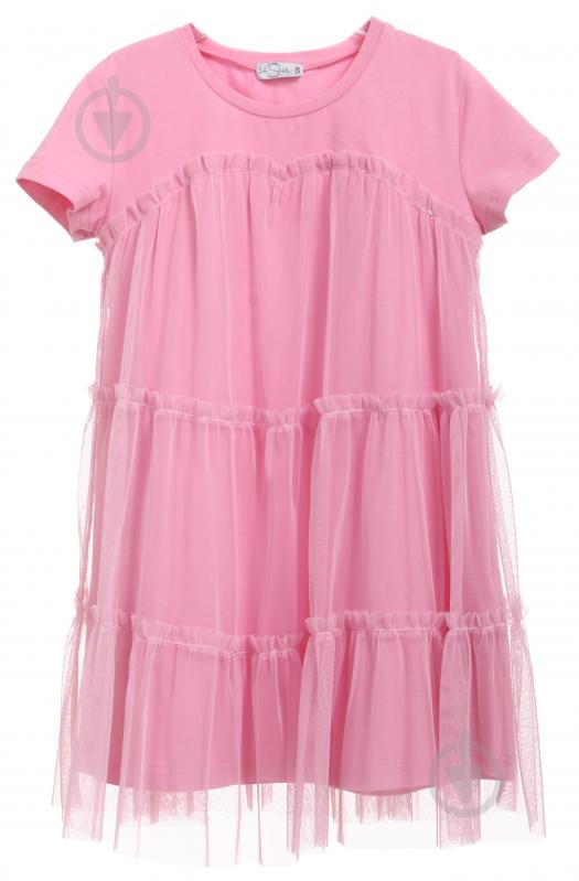 Платье Sasha р.128 розовый 4689/2 - фото 1