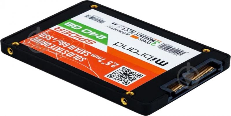 SSD-накопитель Mibrand 240GB 2,5" SATA III 3D TLC NAND (MI2.5SSD/SP240GB) - фото 3