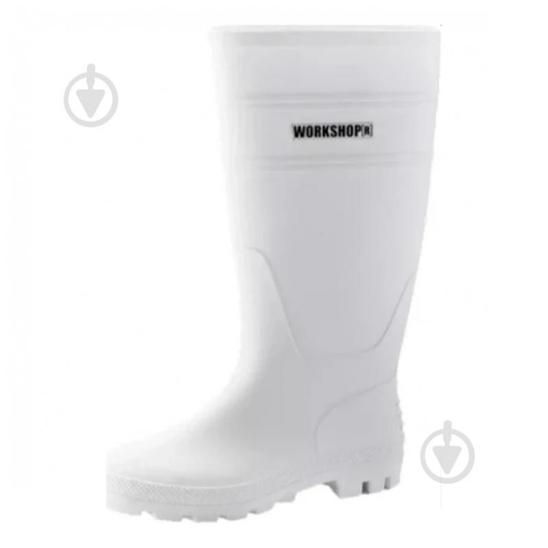 Сапоги рабочие WORKSHOP O4 ПВХ р.41 5358606141 белый - фото 1 Сапоги рабочие WORKSHOP O4 ПВХ р.41 5358606141 белый - фото 1