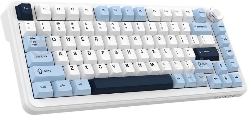 Клавіатура бездротова Ajazz MAX PLUS -Daydream Switch-Blue-White-Dark Blue-3 model-with screen- RGB (AK820MAX-DD-BWD) whi - фото 2 Клавіатура бездротова Ajazz MAX PLUS -Daydream Switch-Blue-White-Dark Blue-3 model-with screen- RGB (AK820MAX-DD-BWD) whi - фото 2