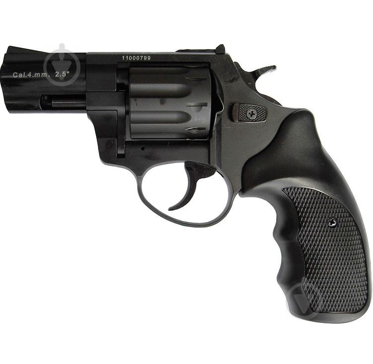 Револьвер Stalker Револьвер флобера STALKER 4 мм 2,5" нікель,чорн. рук. - фото 1