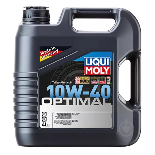 Моторне мастило Liqui Moly Optimal 10W-40 4 л (8998) - фото 1