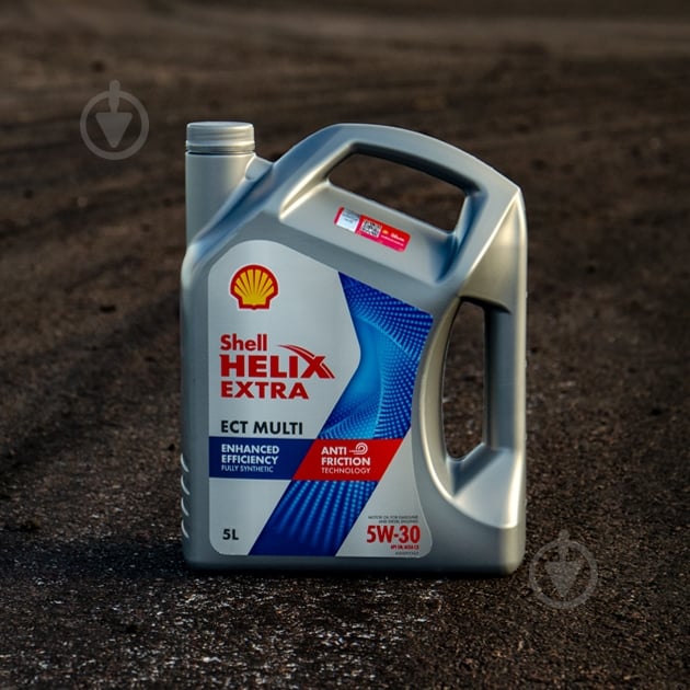 Моторное масло синтетическое SHELL Helix Extra ECT Multi 5W-30 5 л (ТОВ-У514628) - фото 7