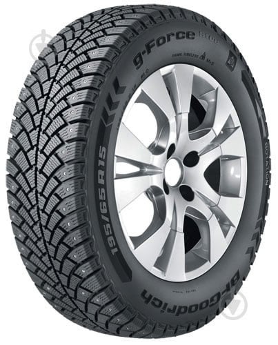 Шина BFGoodrich G-FORCE STUD 175/65R14 82 Q шипованая зима - фото 1