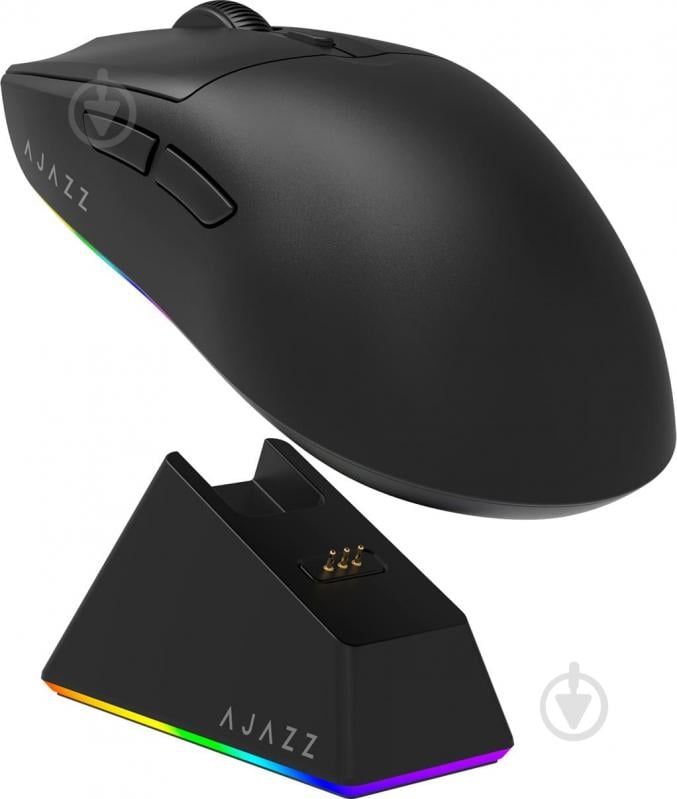 Мишка бездротова Ajazz V2 MC -3 Mod-Black-3311 black (AJ139-V2-MC-B) - фото 3 Мишка бездротова Ajazz V2 MC -3 Mod-Black-3311 black (AJ139-V2-MC-B) - фото 3