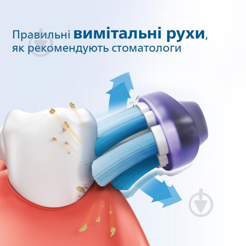 Електрична зубна щітка Philips HX6807/24 - фото 5