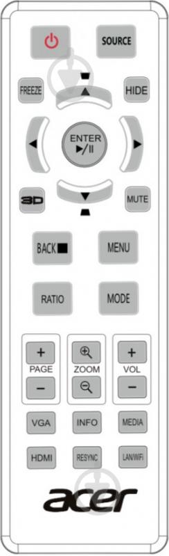 Проектор Acer X1525i с WiFi (MR.JRD11.001) - фото 7