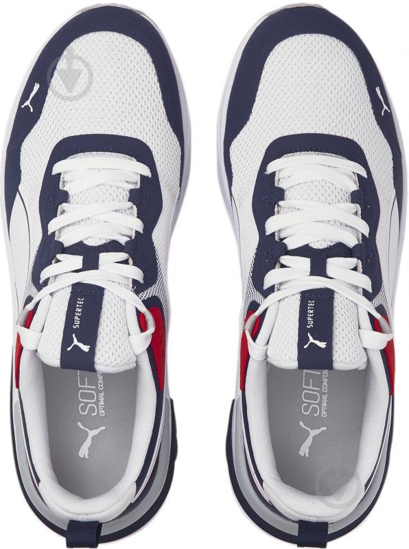 Кроссовки мужские демисезонные Puma Supertec 38305206 р.40,5 белые - фото 5