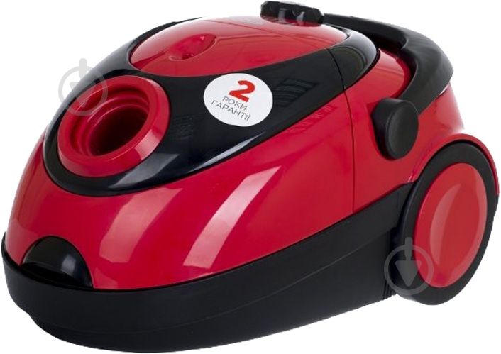 Пылесос Delfa DJC-800 black/red - фото 2