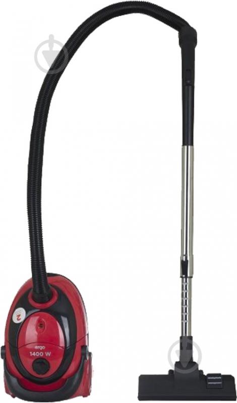 Пылесос Delfa DJC-800 black/red - фото 1