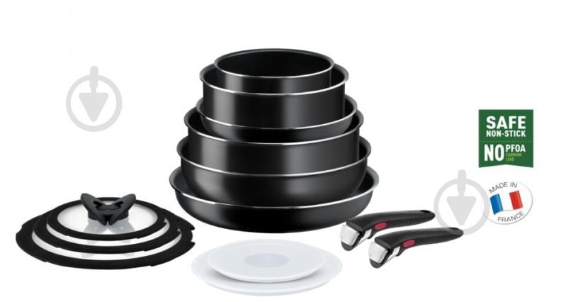 Набір посуду Набір посуду Tefal Ingenio Easy Cook & Clean 13 предметів L1539843 Tefal - фото 11