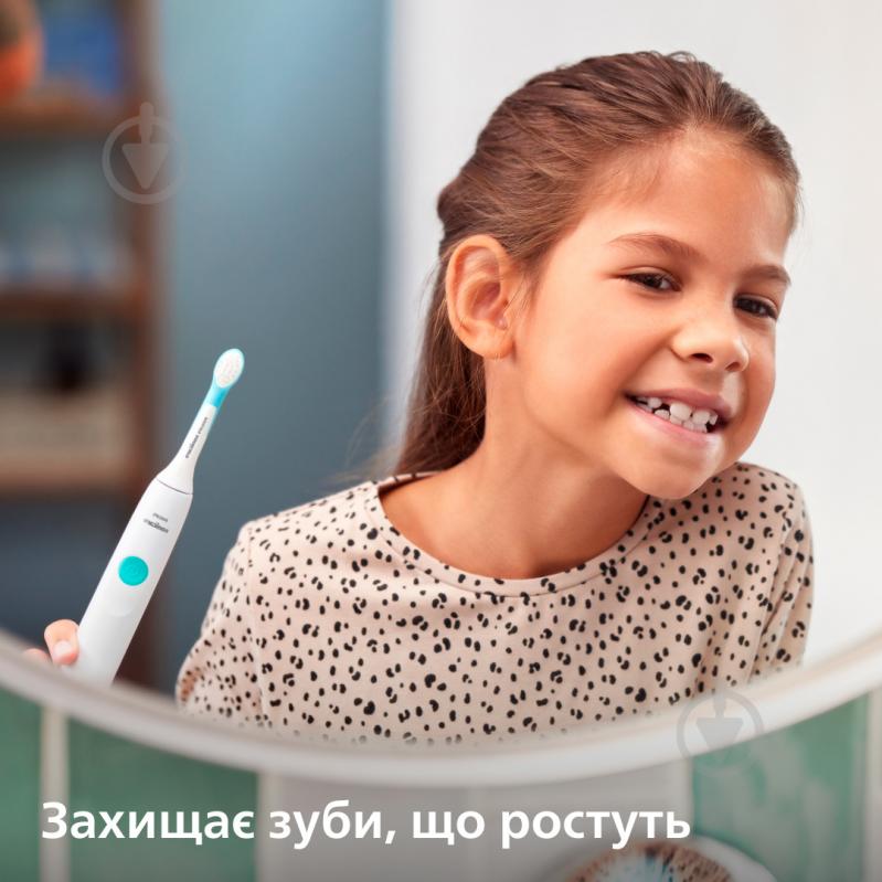 Электрическая зубная щетка детская Philips Sonicare HX3601/01 - фото 4