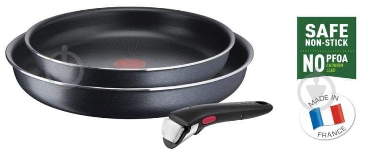 Набір посуду Набір посуду Tefal Ingenio XL Force 3 предмета L1589232 Tefal - фото 2